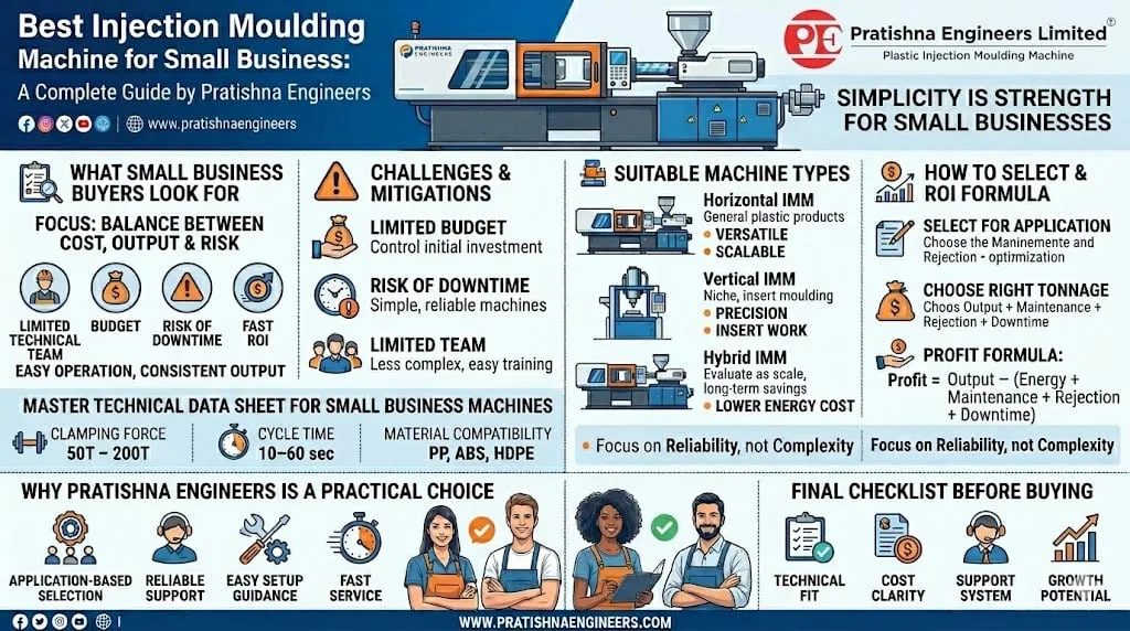 Best Injection Moulding Machine for Small Business