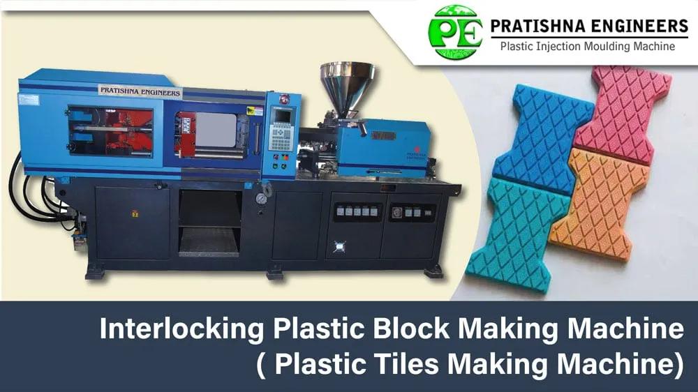 Interlocking Plastic Block Making Machine