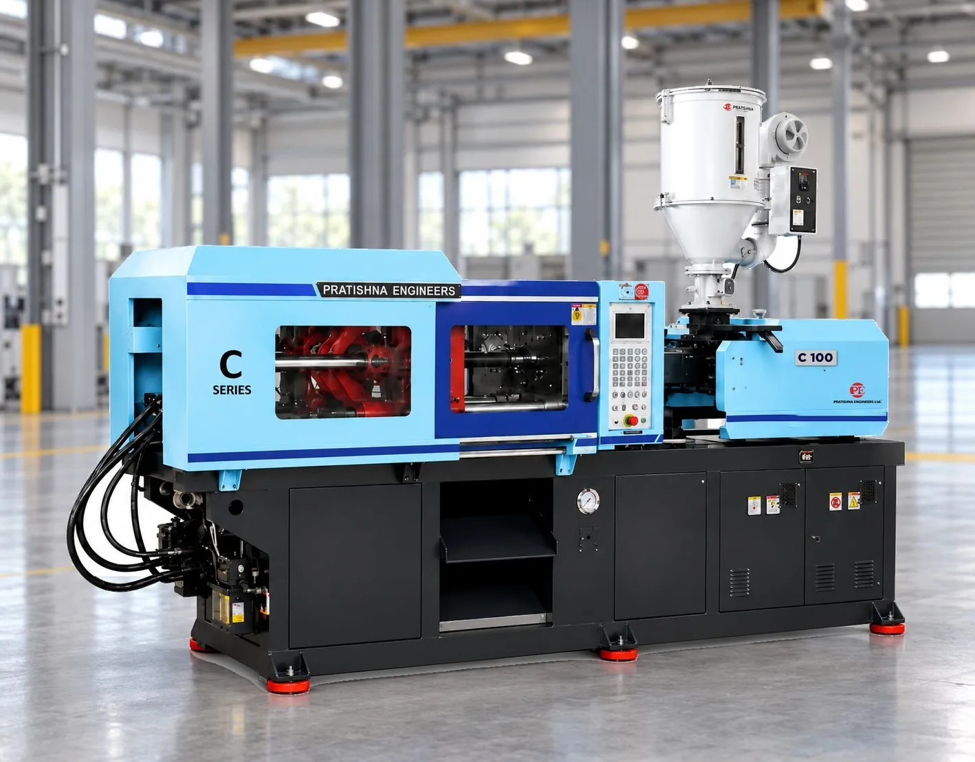 Pratishna C Series horizontal injection moulding machine